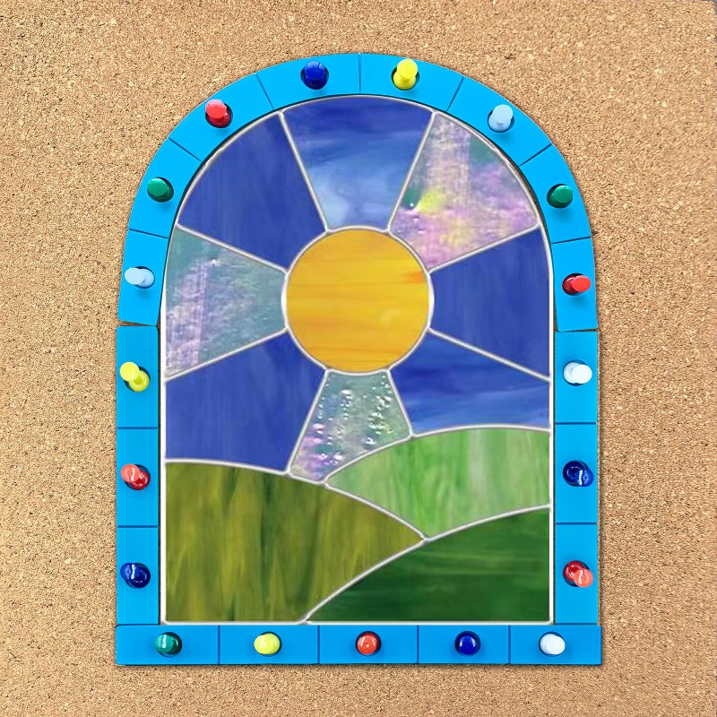 ARTKINGTO Layout Block System for Stained Glass Panels, Free to Bend, Easy for You to Layout of Straight Lines Or Any Degree Angles. 6 Pcs 12 Inch Heat Resistant Silicone - Image 2