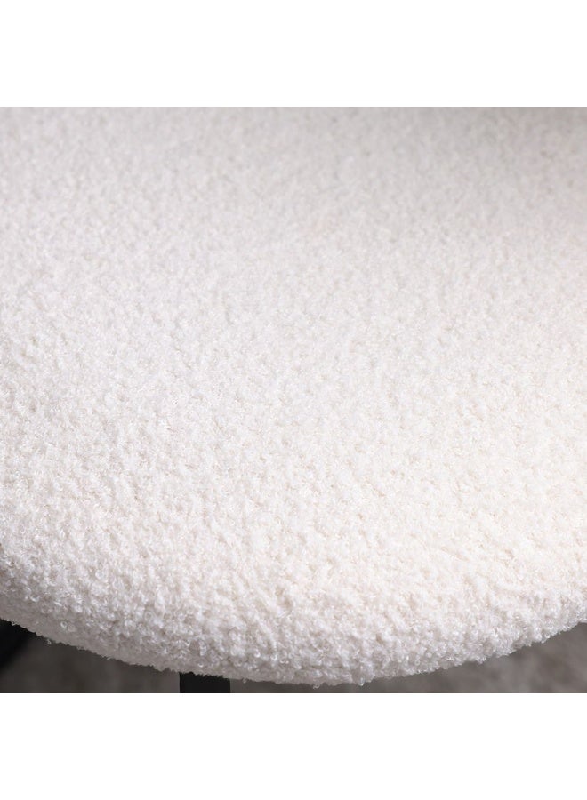 DANUBE HOME Altura Dining Chair – Modern Upholstered Dining Room Chair with Cushioned Seat & Backrest – Stylish Comfortable Seating for Home, Kitchen, Office & Cafe - Beige/Black - Image 5