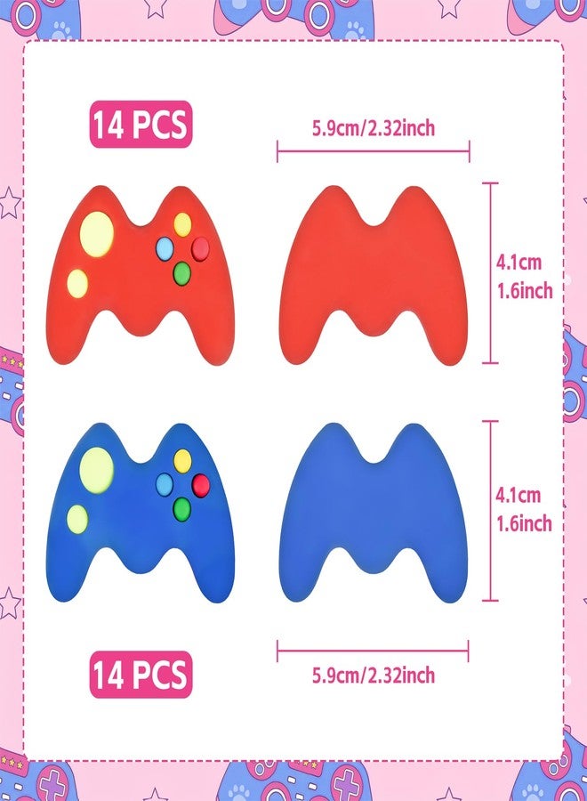 Ulema 28 Pcs Cute Game Controller Erasers Valentine's Day Gifts Goodie Bag Stuffers, Classroom Prizes for Toddlers Birthday Party Favors Gifts for Teachers and School Office Supplies. - Image 3