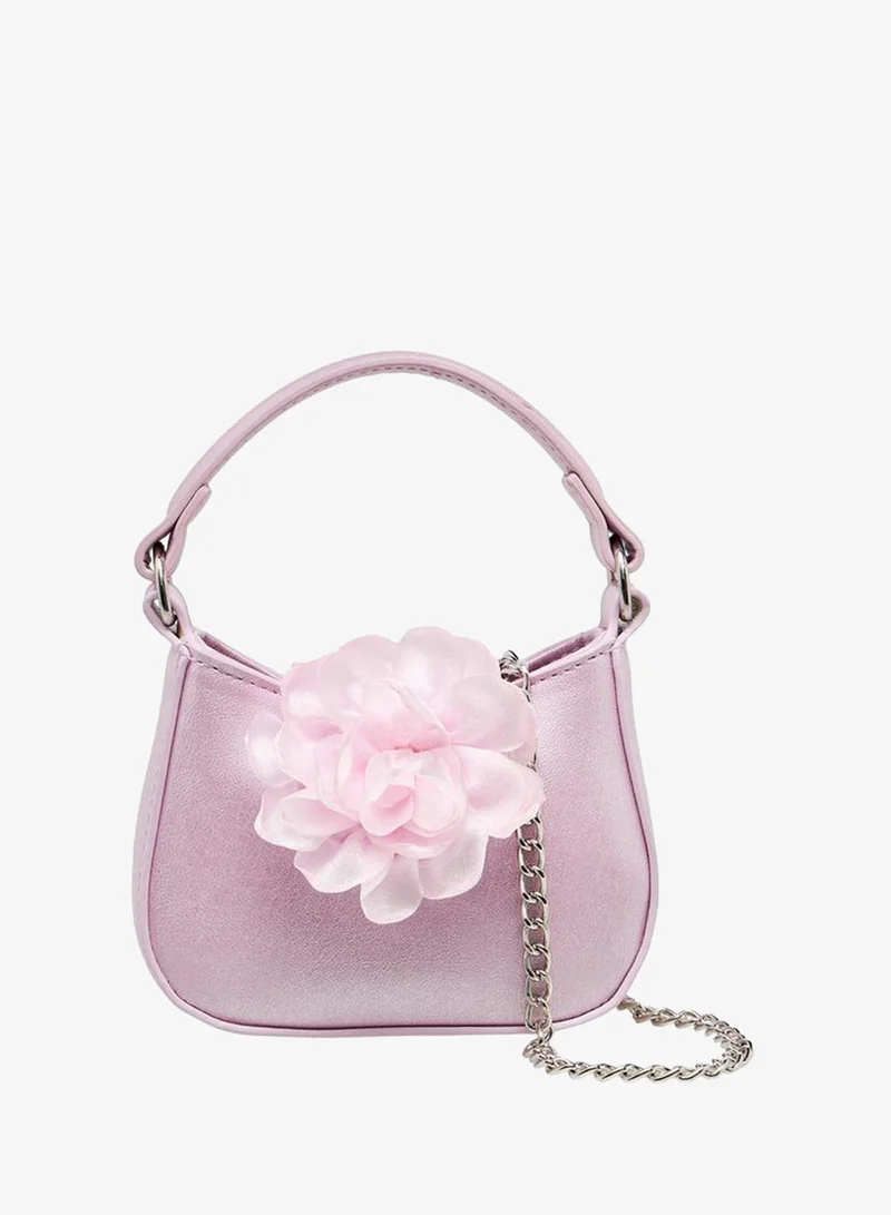Flora Bella By Shoexpress Flora Bella Embellished Crossbody Bag with Detachable Strap Ramadan Collection