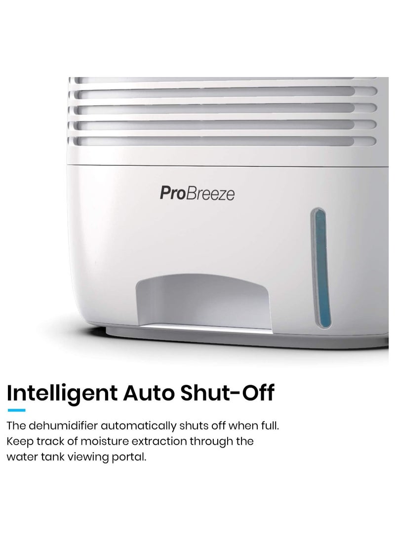 Pro Breeze 1500ml Premium Dehumidifier For Damp, Mould, Moisture In Home, Kitchen, Bedroom, Caravan, Office, Garage  - Image 5