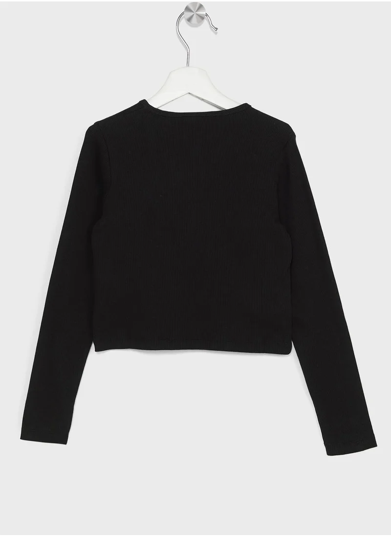 Calvin Klein Jeans Kids Knitted T-Shirt