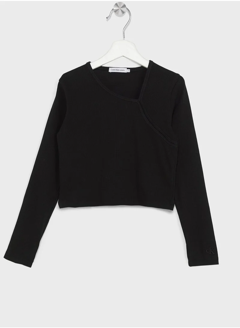 Calvin Klein Jeans Kids Knitted T-Shirt