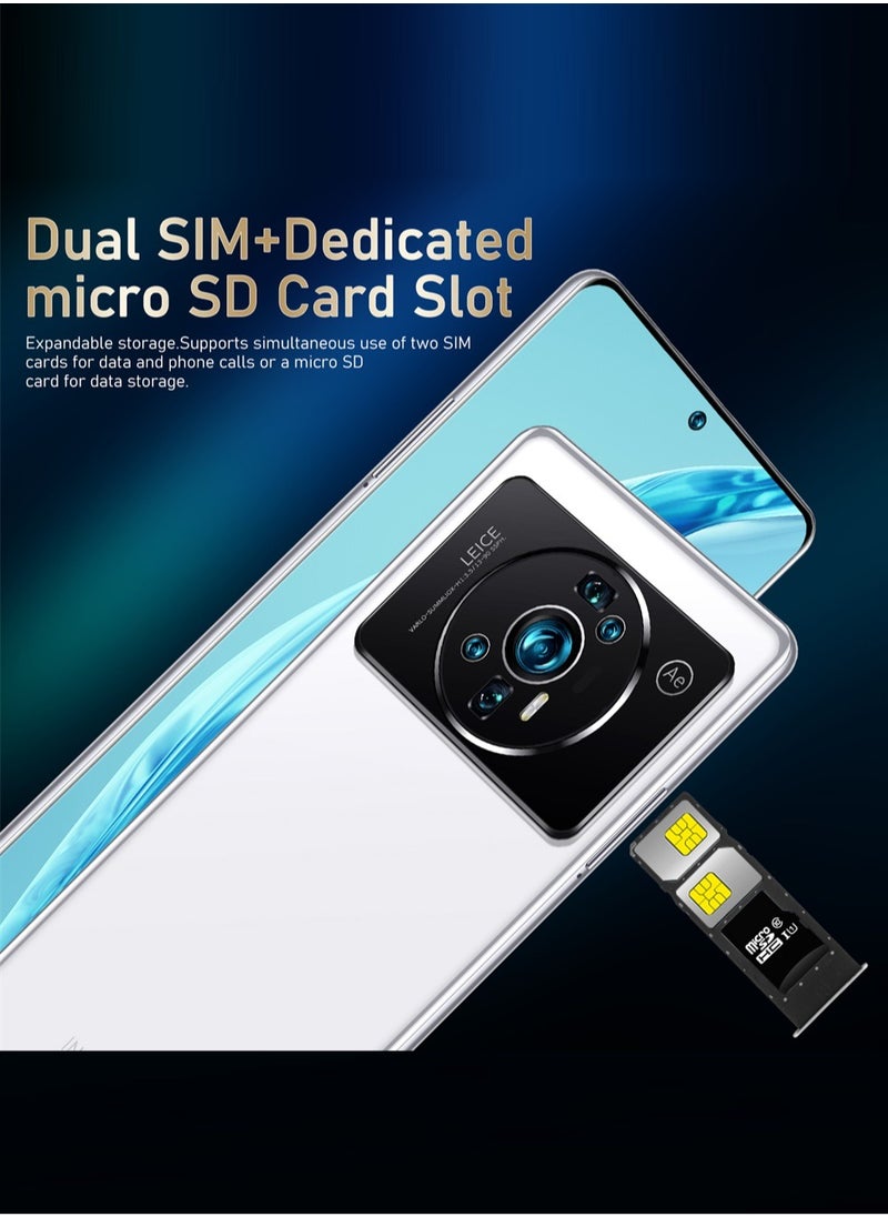 G16 Pro Smartphone 7.3 Inches, 5G, Dual SIM, 128GB, Android, Front and Rear Cameras, E-book, Gravity Sensor, Alarm Clock, GPS, Fingerprint Unlock, Face ID