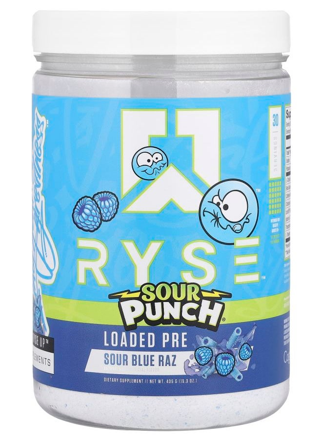 Loaded Pre Sour Punch® Sour Blue Raz 15.3 oz (435 g) - pzsku/Z165E720D793009039C46Z/45/_/1730767389/93b8c0e3-c339-4c17-bbb3-0fe975a41a4e