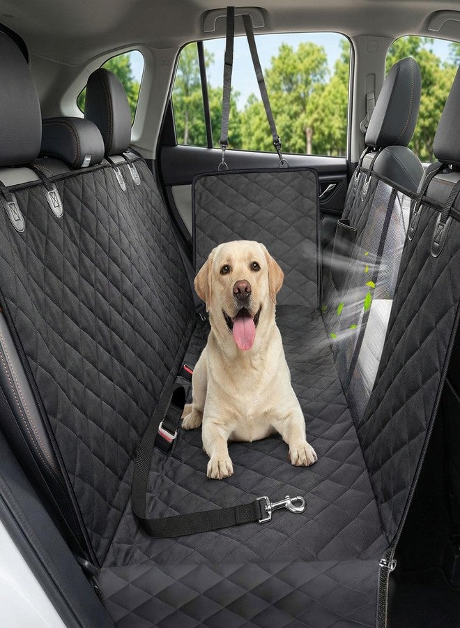 Victoper Dog Car Seat Cover, Heavy Durable Dog Seat Cover for Back Seat, 100% Waterproof Scratch Proof Nonslip Dog Hammock for Car with Side Flap, Pet Back Seat Covers Large 60" W x 64" L - Image 1