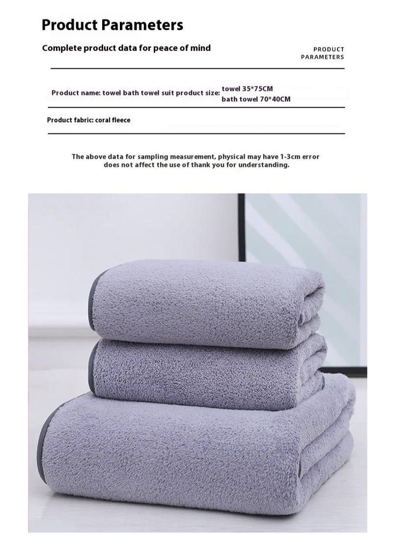 Bluejw Three Piece Set Of Soft Bath Towels - Image 5