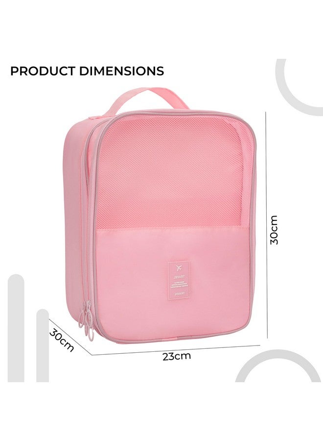 Kraptick Kraptick Travel Shoe Bags, Shoes Bags for Travelling, Shoe Bags Pouches Travel for Men and Women, Travel Shoe Bags (Pack of 2) (DMFP231) - Image 3