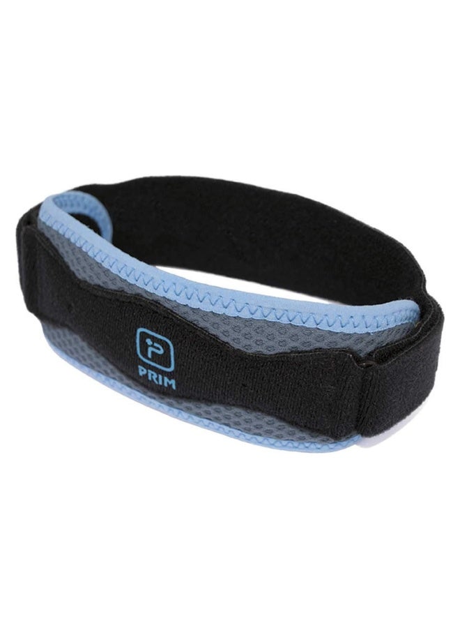 PRIM Airtex Universal Patellar Tendon Support Strap for Knee Pain Relief – Adjustable One Size Fits All Knee Brace for Osgood-Schlatter, Jumper's Knee, and Sports – Fits Left or Right Leg - Image 4