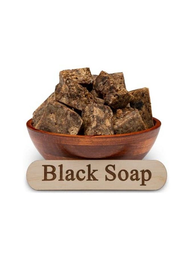 Plant Guru Raw African Black Soap 2 Lbs. Bulk 100% Pure Natural From Ghana. Acne Treatment Aids Against Eczema & Psoriasis Dry Skin Scars And Dark Spots. Great For Pimples Blackhead.  - Image 5