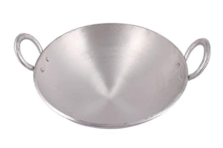 VOMI 10 Inch Aluminium Kadhai | 2.5 Litre, (Size : 26 cm) Kadai with Handle for Kitchen, - Image 4