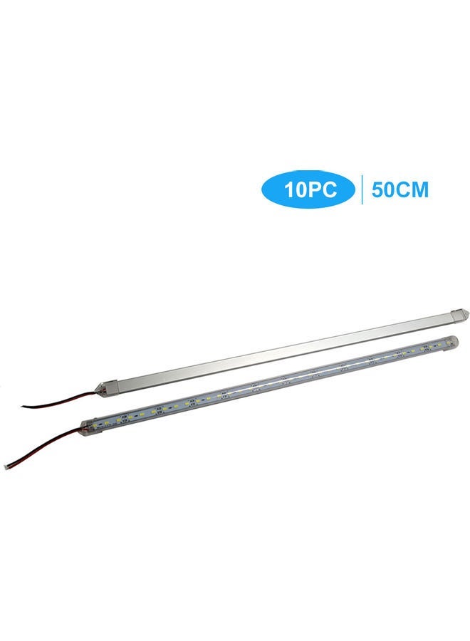 NIBEMINENT 10-Piece Under Cabinet Strip Light Set White - Image 1