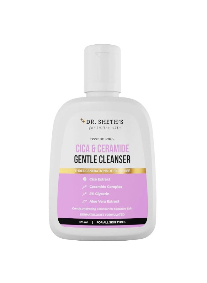 Dr. Sheth's Cica & Ceramide Gentle Cleanser 125 Ml - Image 1