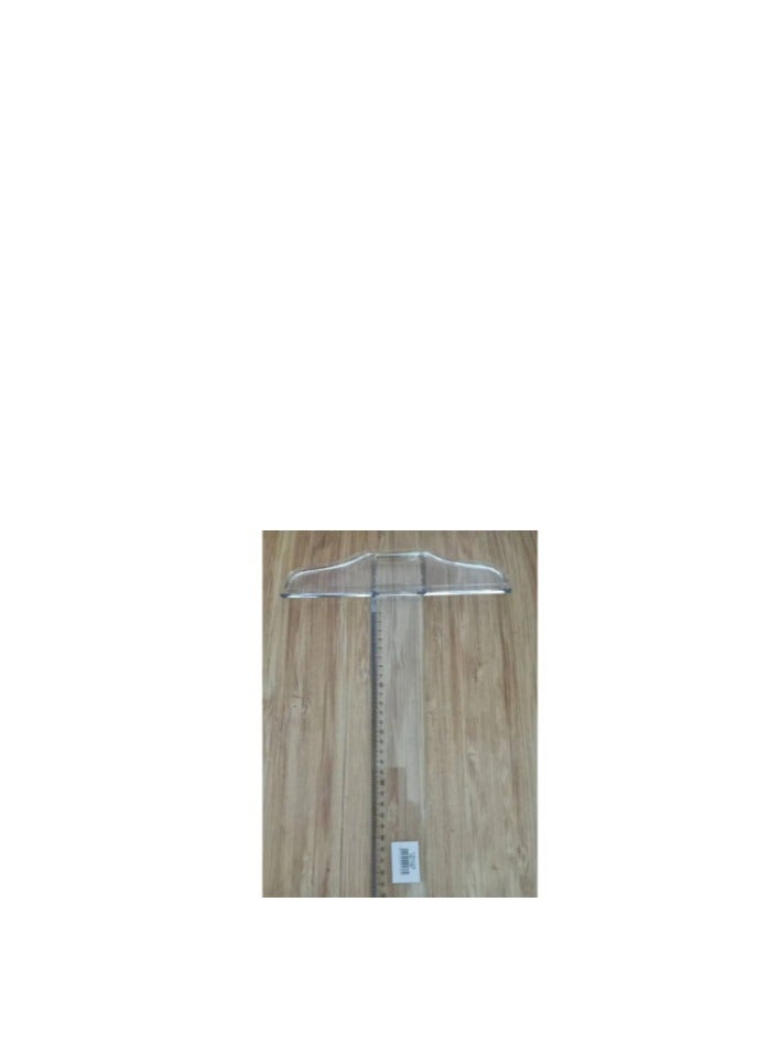 Terabyte T-Square Plastic Transparent T-Ruler No 138 for Drafting and General Layout Work - Image 1