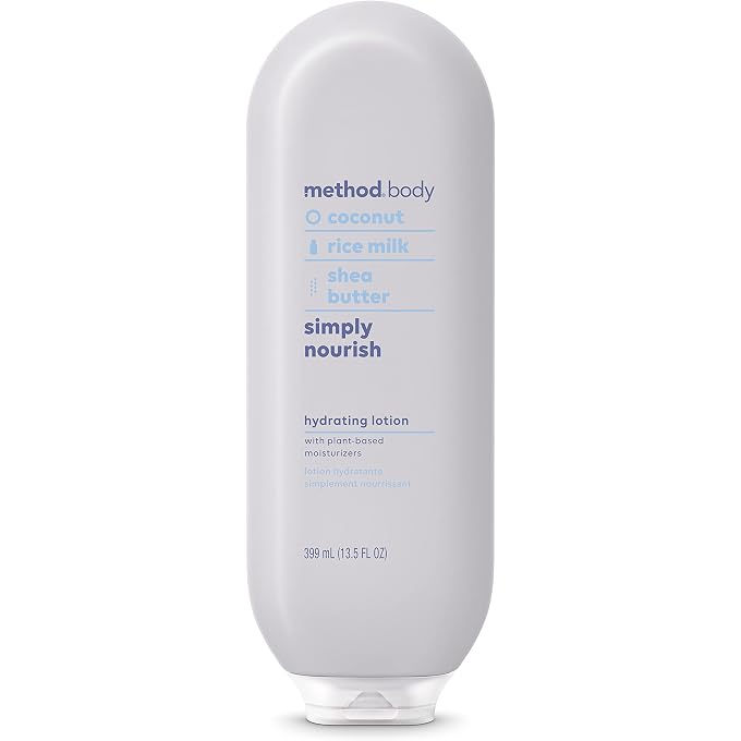 Method Daily Lotion, Simply Nourish, Plant-Based Moisturizer for 24 Hours of Hydration, 13.5 fl oz (Pack of 1) - Image 1