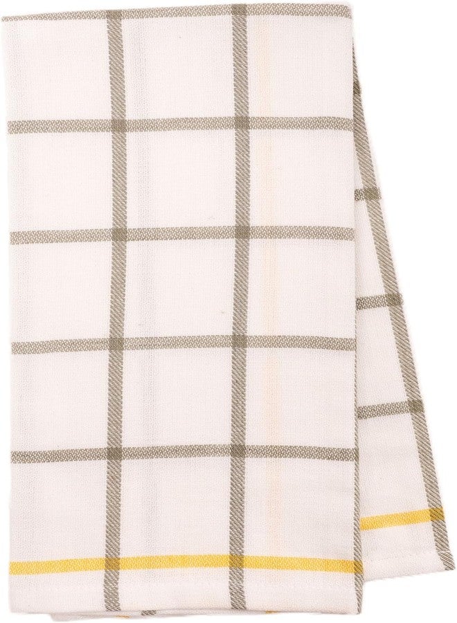 كاف هوم طقم مناشف مطبخ KAF Home Pantry بنقشة الأناناس، 4 قطع، قطن 100%، 18 × 28 بوصة - Image 4