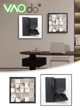 2PCS Canvas Wall Artwith Bracket and Expansion Screws Wall Decor Paintings Modern Framed Canvas Art Prints Ready to Hang Inspirational Abstract Home Decorations for Living Room Office Bathroom Black and White - pzsku/Z165F7E811DC8C7E909D3Z/45/_/1726887799/dbedb611-06f5-4009-a176-e1420b8df09d