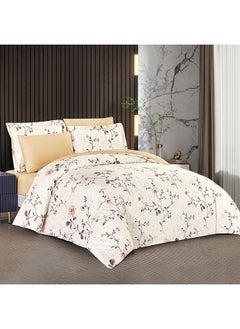 Unique home 6pc branch floral twin cotton comforter set 170*240cm - pzsku/Z165F8E7FB9CC56106476Z/45/_/1739200576/ead44cff-7698-4124-ac5f-71df1b48e22a