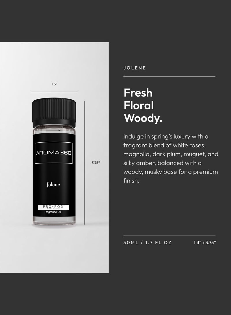 AROMA360 Jolene Pro-Pod Oil Blend - Hotel Inspired for Luxury Essential Oil Diffusers - Aromatherapy Scent Diffuser Oil - Dark Plum, Magnolia, and Amber  - Image 3