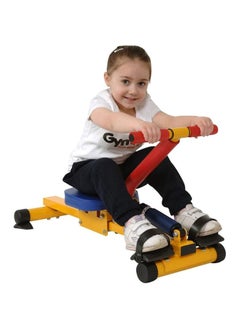 Rowing Machine For Kids Home Rower Multi Gym Monorail Hydraulic Resistance For Boys And Girls