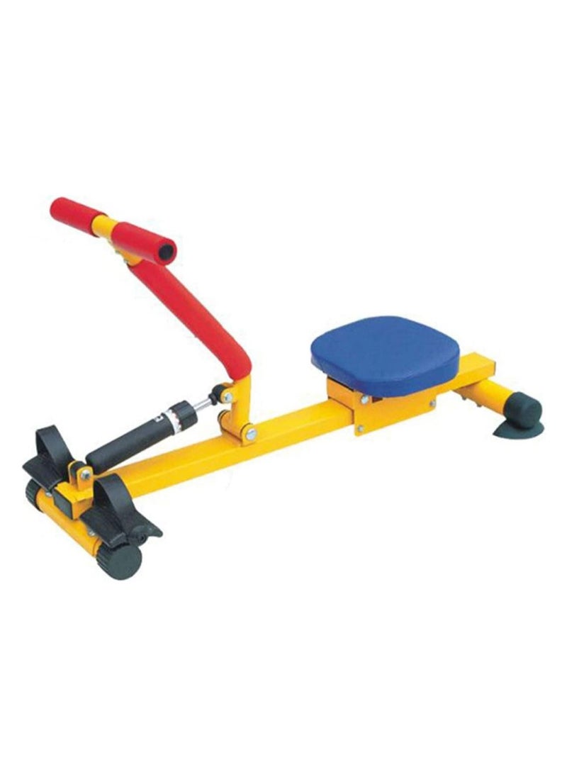 GYM FITNESS SPORTS - Rowing Machine For Kids Home Rower Multi Gym Monorail Hydraulic Resistance For Boys And Girls - Image 1
