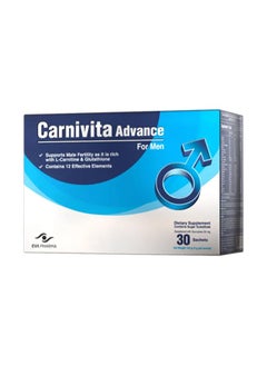 Eva Carnivita Advance for Men - Energy & Vitality Support 30 Sachets 