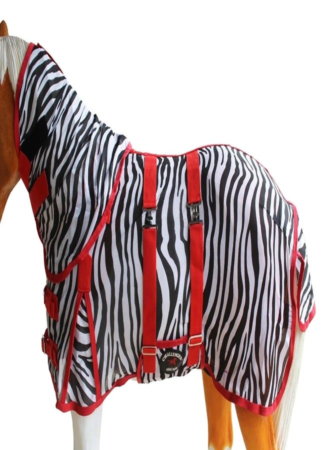 تشالنجر ملاءة صيفية صغيرة 58 بوصة للحمار أو المهر أو الحصان أو الفحل 51818 - Image 3