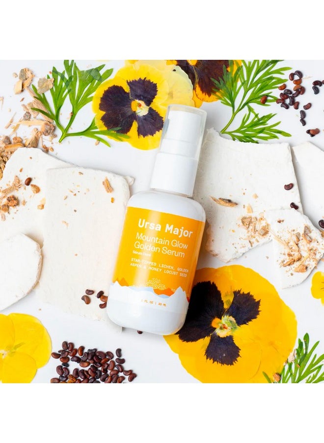 Ursa Major - Ursa Major Mountain Glow Natural Face Serum | Vegan Daily Facial Moisturizer | Combat Wrinkles & Sagging Skin | Boost Radiance and Skin Glow | Cruelty-Free & Non-Toxic | For Men & Women | 1.0 ounce - Image 1