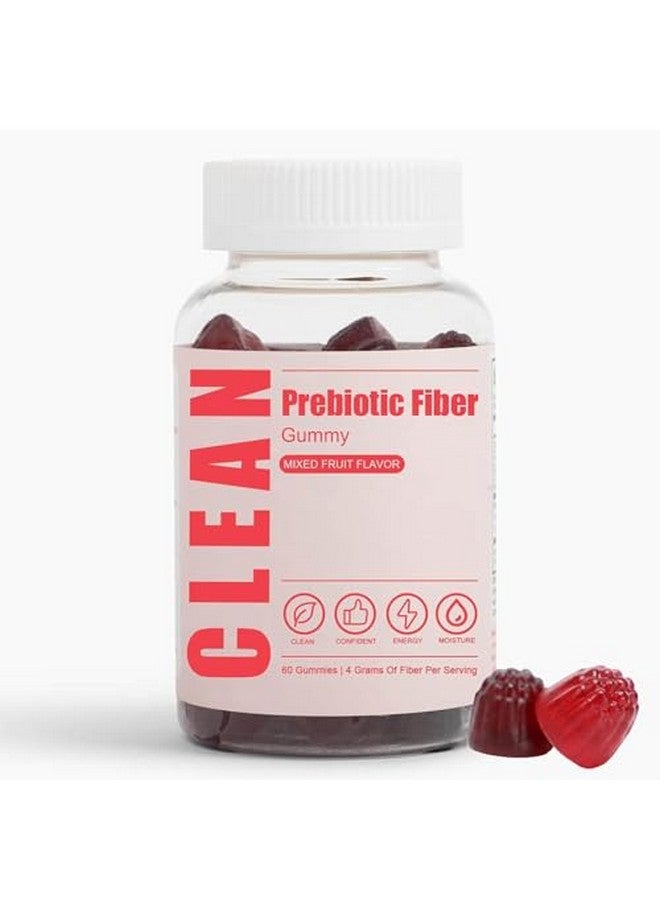 JINMAO Clean Fiber Gummies for Men, Clean Prebiotic Fiber Gummy Supplement, Digestive Gut Health 60 Gummies - Image 1