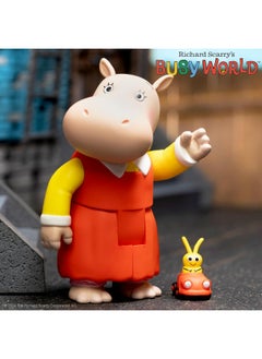 Super7 Richard Scarry Reaction W1 - Hilda Hippo Action Figure  - Image 3