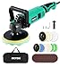 ZOTA Buffer Polisher 1600W 7 Inch6 Inch Pure Copper Motor Car Buffers and Polishers Kit 7 Variable Speeds 10003500 RPM Car Polishers and Buffers Ultralong Cord for Car Boat Polishing Waxing - Image 2