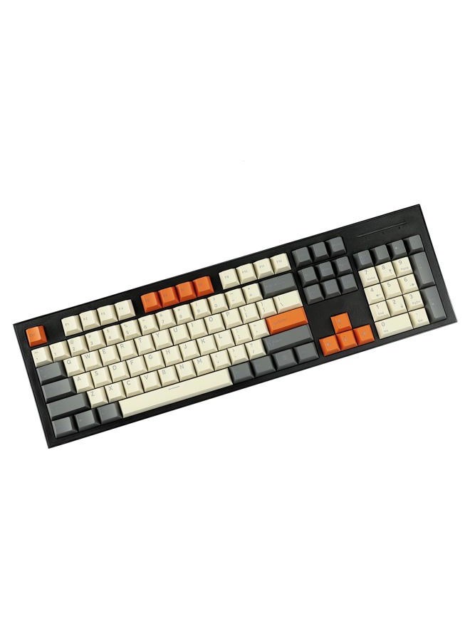 YMDK Carbon Miami PBT Double Shot Shine Through ANSI Keyset for MX Mechanical Keyboard Melody 96 KBD75 68 61 87 104 Keychron(Only Keycap) (Carbon) - Image 3