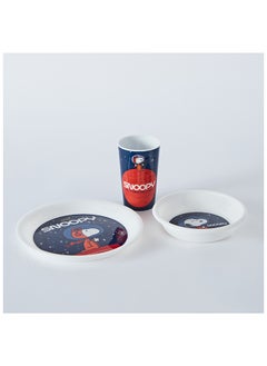 Home Box Snoopy Peanut 3-Piece Breakfast Set 14.5 x 3 x 14.5 cm  - Image 5