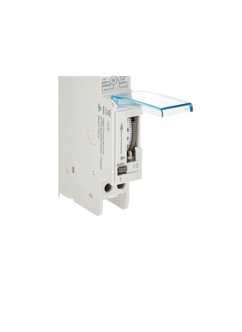 Hager - HAGER – EH010 – Switching time daily 16 A, 1 Ball Contact, Without Reservations - Image 1