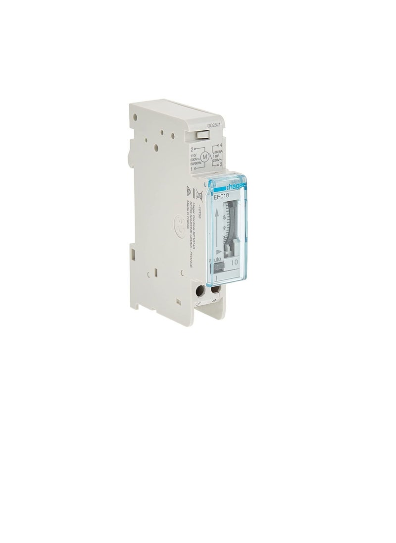 Hager - HAGER – EH010 – Switching time daily 16 A, 1 Ball Contact, Without Reservations - Image 1