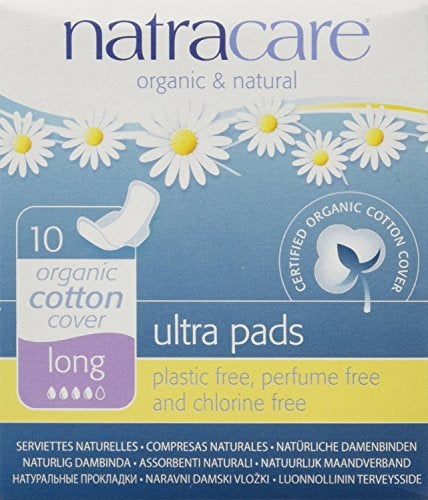 Natracare Ultra Pads with Wings - Long - 10 ct (8-Pack) - Organic and Natural - Image 3