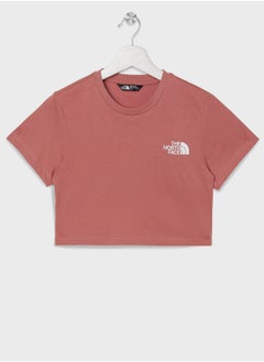 THE NORTH FACE Simple Dome Cropped T-Shirt  - Image 1