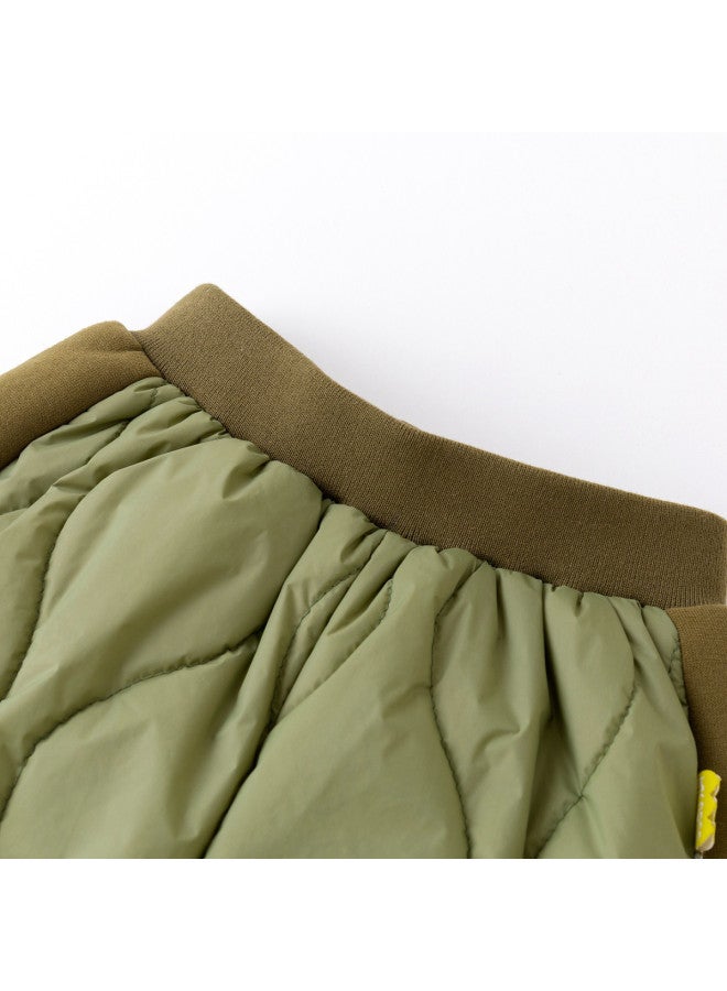 Doodle Home kids' Cotton Padded Pants - Winter Thickened Boys' & Girls' Fashionable Trousers Children's Clothing - Image 4
