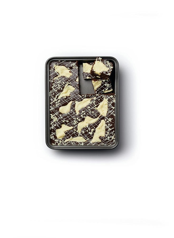 Master Class MasterClass Brownie Tin with PFOA Free Non Stick, Robust 1 mm Thick Carbon Steel, 34 x 20 cm Rectangular Tray Bake Pan - Image 5