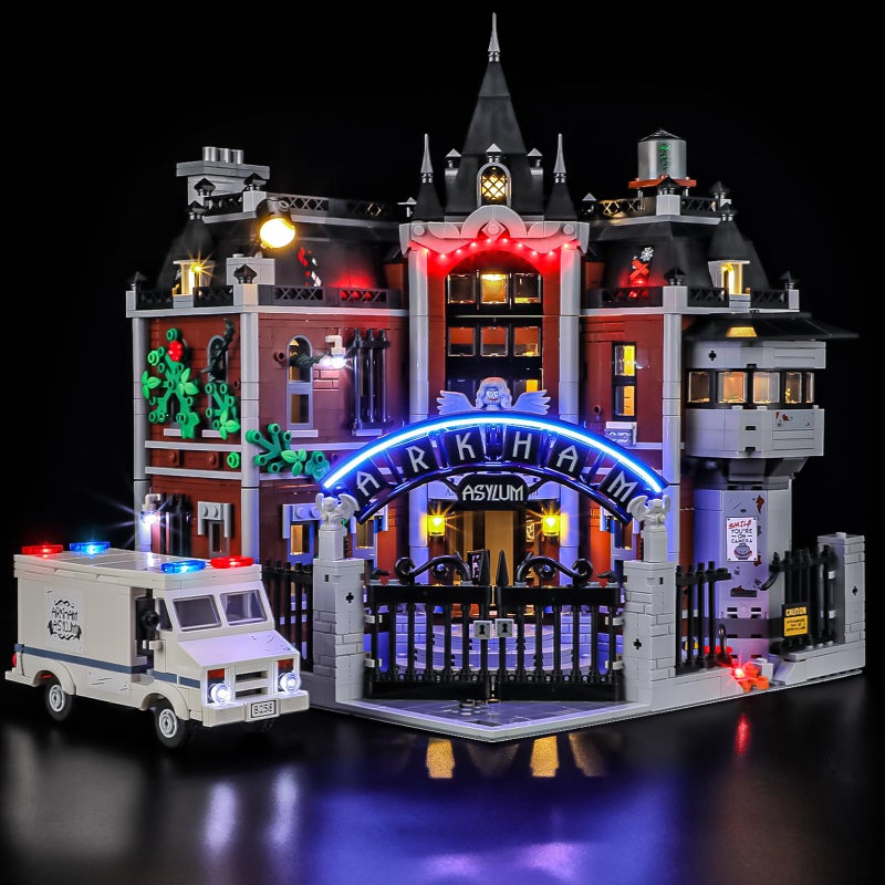 BRIKSMAX 20 Light Kit for Lego Batman Arkham Asylum 76300 Innovative Led Lighting Compatible with Lego Set Not Included Model - Image 3
