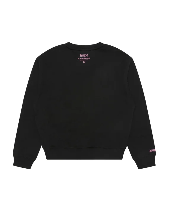 AAPE Moonface crew neck sweatshirt