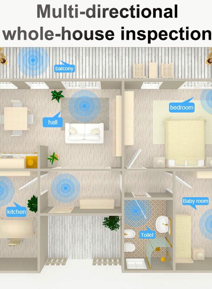 MESTEK Handheld Digital LCD Display Temperature and Humidity Monitoring Meter Multifunctional Hygrothermograph ℃ and ℉ Switchable - Image 4