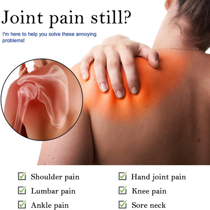 كلاراكو جل سم النحل النيوزيلندي لتخفيف آلام المفاصل، جل سم النحل لعلاج المفاصل والعظام، جل سم النحل لعلاج المفاصل والعظام، العناية بالكتف والرقبة والخصر والساق (8 قطع) - Image 2