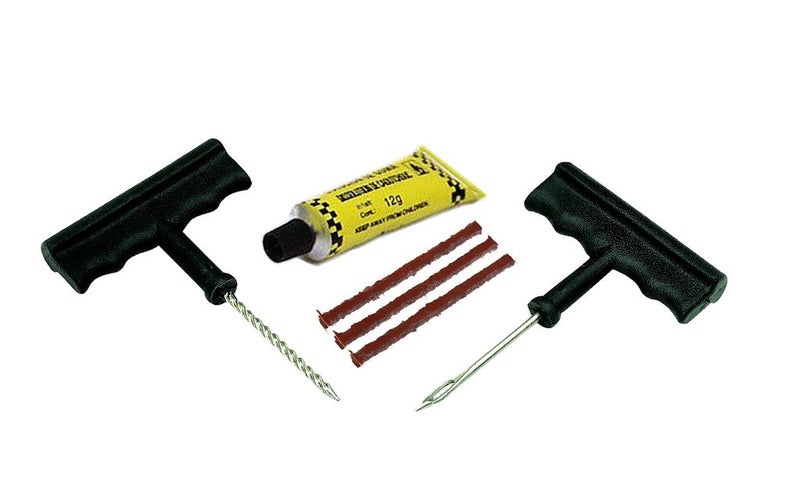 Auto Pearl Car Bike Tubeless Tire Tyre Puncture Plug Repair Tool Kit Safety 3 Strip (Multicolor, 6 Piece) - Image 4
