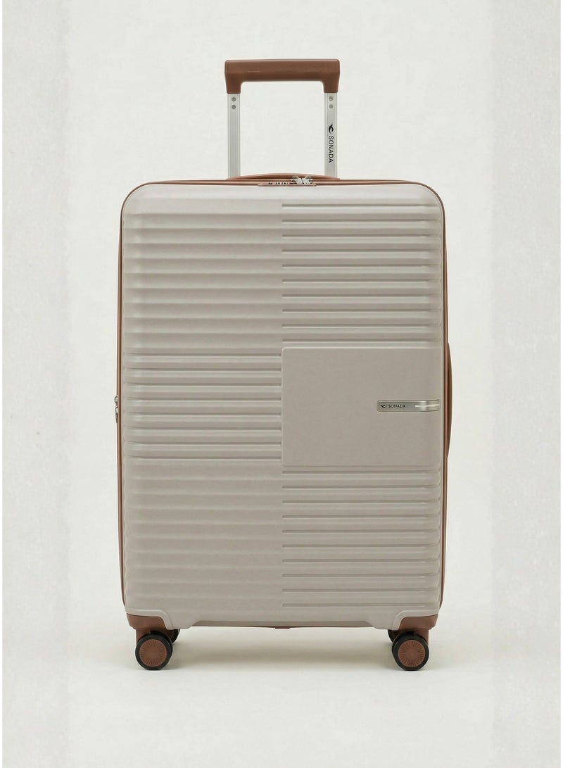 سونادا طقم حقائب سفر 3 قطع - بولي بروبيلين غير قابل للكسر، قفل TSA، عجلات مزدوجة صامتة 360 درجة وقابلة للتوسيع - Image 4