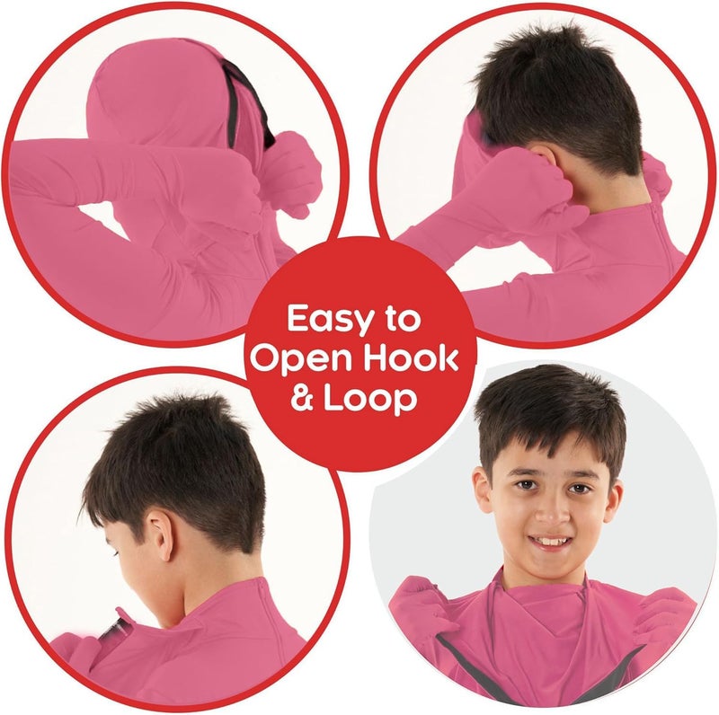 Morphsuits Pink Bodysuit Costume for Kids, Full Body Suit for Boys, Pink Suit for Children, Purple Suit for Kids, Small - Image 4