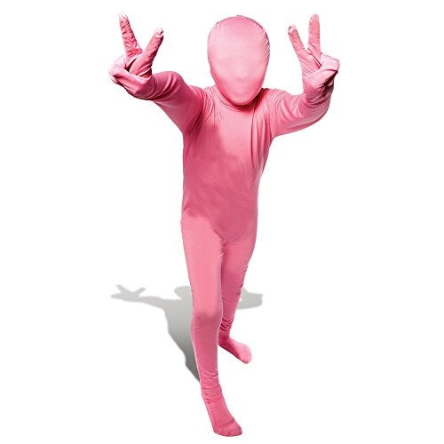 Morphsuits Pink Bodysuit Costume for Kids, Full Body Suit for Boys, Pink Suit for Children, Purple Suit for Kids, Small - Image 1