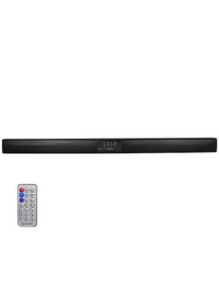 Kisonli Kisonli LED-920 Soundbar Music Speaker with LCD Display, Bluetooth, USB/TF Playback,4W*4- 1200mAh Battery, High-Quality Sound- remote control - Black  - Image 2