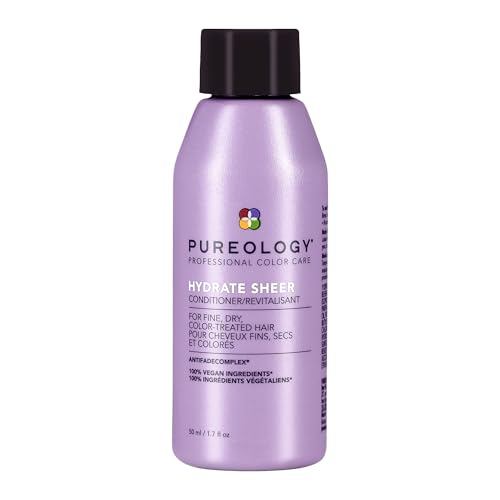 Pureology Hydrate Sheer Nourishing Conditioner  For Fine Dry Color Treated Hair  SulfateFree  Vegan