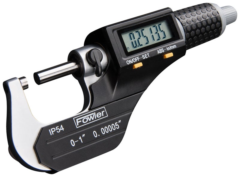 Fowler 54-860-002-1, Digital Coolant Resistant Micrometer with 1-2"/25-50mm Measuring Range - Image 5